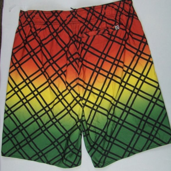 Hang Ten Men's Swim Trunks Mesh Lining - Picture 2 of 4